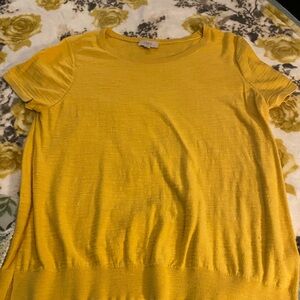 Cute gold sweater by Loft